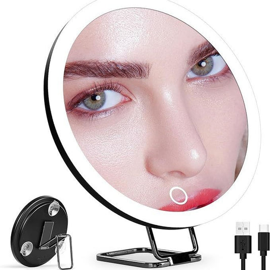 Charging Led Fill Light With Light Bracket Rotating Makeup Mirror